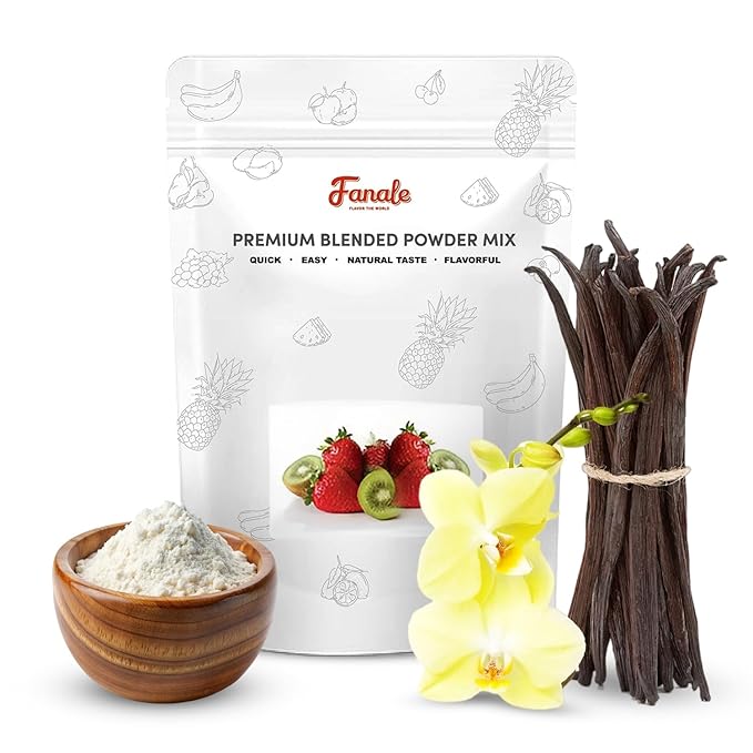 Fanale Premium Condensed Bubble Tea Flavoring Powder | Perfect for Baking Smoothies Desserts and Drinks | Instant Flavoring Powder for Boba Milk Tea - 2.2 Pounds (Pack of 20).