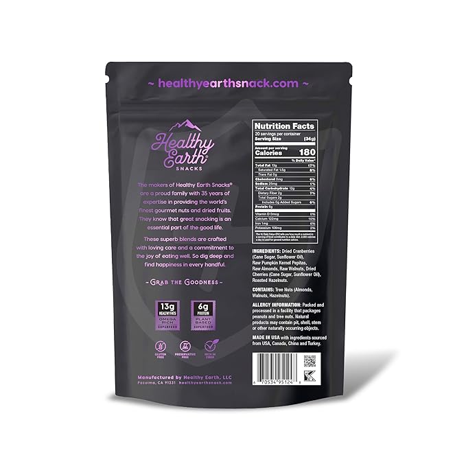 Mixed Nuts Unsalted | Trail Mix | Trail Mix without Peanuts | Gourmet Snacks Protein Snacks Gluten Free No Preservatives High Fiber (Natural Antioxidant)