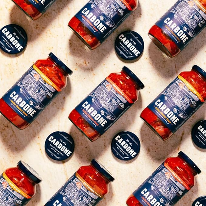Carbone Simmer Sauce VARIETY PACK of Bolognese Fra Diavolo Cacciatore Sauce Made with Fresh Natural Ingredients Non GMO Gluten Free Low Carb 24 Fl Oz (Pack of 3)
