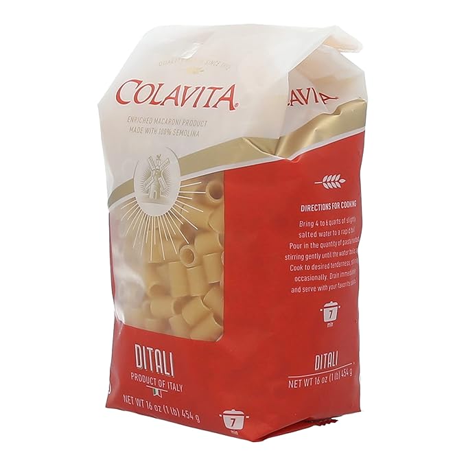 Colavita Pasta - Ditali 1 Pound - Pack of 20
