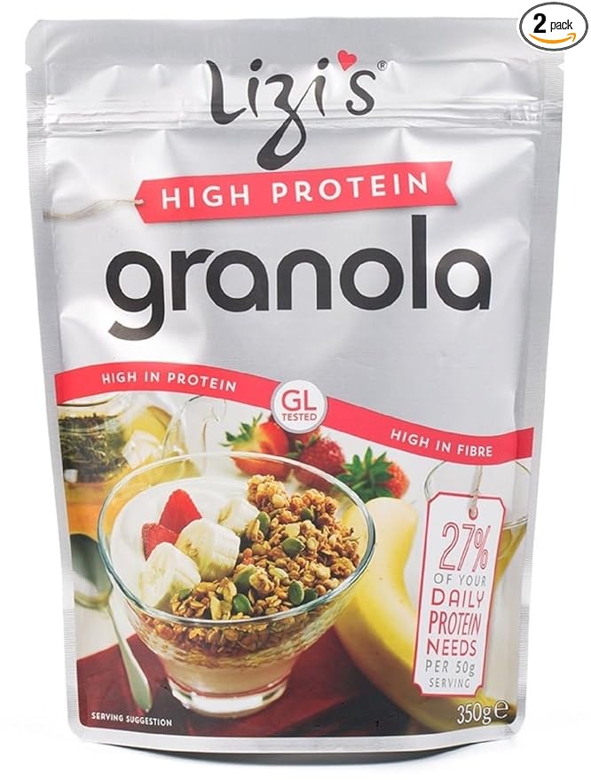 Lizi's High Protein Granola 350g (Pack of 2)