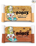 Bobo's Oat Bars Chocolate Chip and Almond Butter Variety Pack
