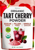 Gya Tea Co Organic Tart Cherry Extract Powder 1.1 lb (17.64 oz) - Superfood for Baking Tea Smoothies - Non-GMO Sugar-Free Gluten-Free Vegan Friendly