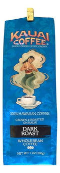 Kauai Coffee Hawaiian Dark Roast Whole Bean Coffee