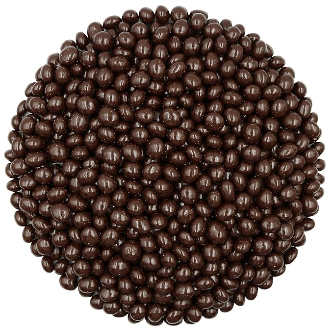 Chocolate Covered Roasted Espresso Coffee Beans (2 Pound Dark Chocolate)