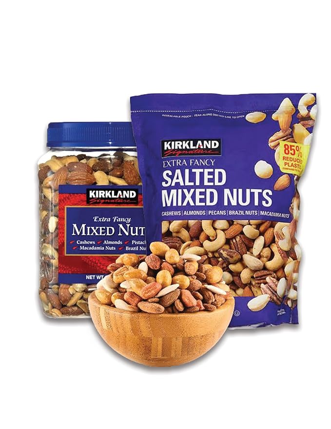 Kirkland Signature dCPnFB Fancy Mixed Nuts 40 Ounce (2 Pack)