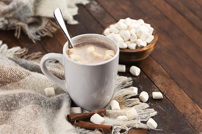 Sarah's Candy Factory Vanilla Mini Dehydrated Marshmallows in Jar - Mini Marshmallow Bits for Hot Cocoa (2.5 Lbs) 2 PACK