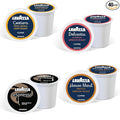 Lavazza K-Cup Coffee Pods Variety Bundle for Keurig Brewers – Light &amp Medium Roast Single-Serve K-Cup Coffee Pods 40 Count Assorted Flavors (10 Dolcevita Classico 10 House Blend Perfetto 10 Co