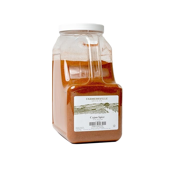 Farmersville Spice Co. Bulk Cajun Seasoning - 5 lb Jar
