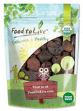 Food to Live Organic Dried Apricots 3 Pounds — Non-GMO Kosher Unsulfured Raw Vegan Bulk