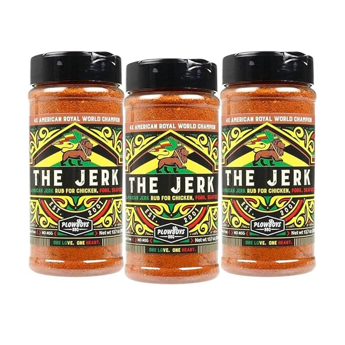 Plowboys BBQ Seasonings and Rubs – Award-Winning Championship Spice Blends for Grilling Smoking and Cooking (3 Pack)