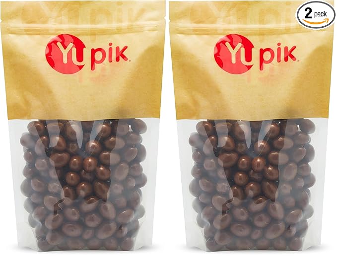 Yupik Milk Chocolate Covered Almonds 2.2 lb (Pack of 2)