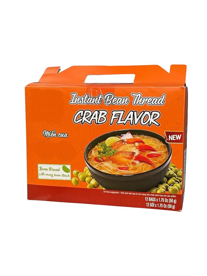 Asia Style Instant Noodles (1 PACK CRAB CLEAR INSTANT NOODLES)