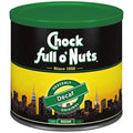 Chock Full o' Nuts Heavenly Original Decaf Ground Coffee – Premium Beans in Recyclable Steel Can – Rich Flavor &amp Aroma Medium Roast – Perfect for Drip Pour-Over Percolator – 24 Oz Can