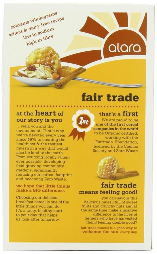 Alara Fair Trade Muesli 500 g (Pack of 3)