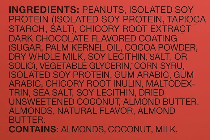 Protein Bars – 2 Boxes (84 Count) 1.41 oz Each Quality Kirkland Peanut Butter &amp Semisweet Chocolate Chip 10g Protein Kosher Gluten Free