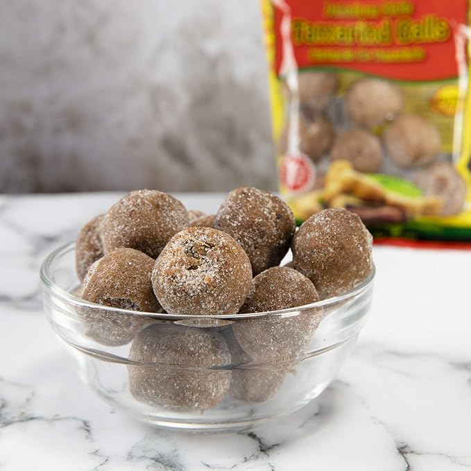 Jamaican Style Tamarind Balls Sweet And Sour Caramelo De Tamarindo | 2 oz Bag (10-Pack)