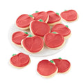Cheryl's Cookies® Apple Shaped Cookies with 12 Buttercream Frosted Sugar Cookies Individually Wrapped Gift for Teachers Grads Family Friends Loved Ones