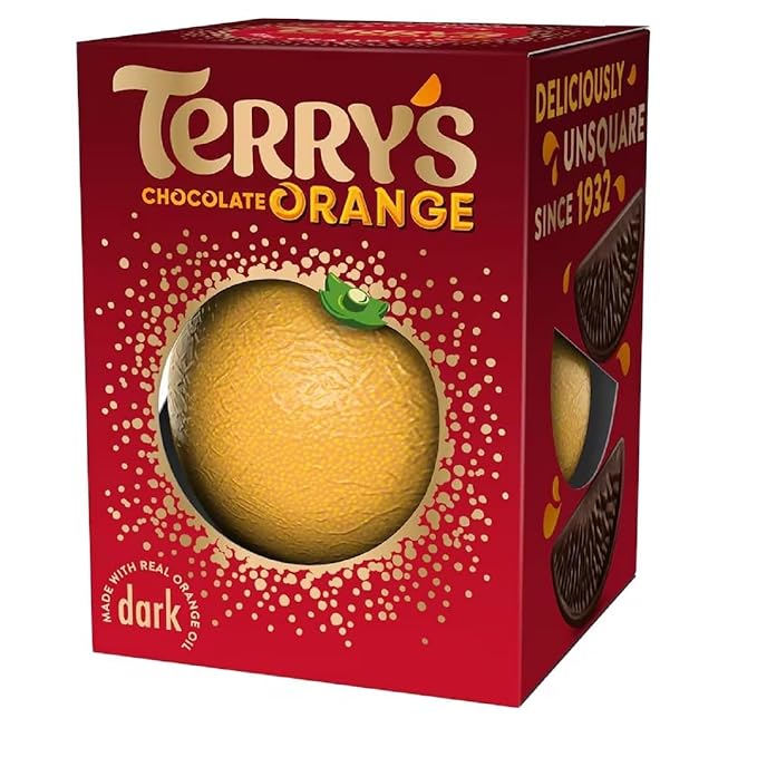 Terry's Chocolate Orange Dark Ball 145g (Pack of 12)