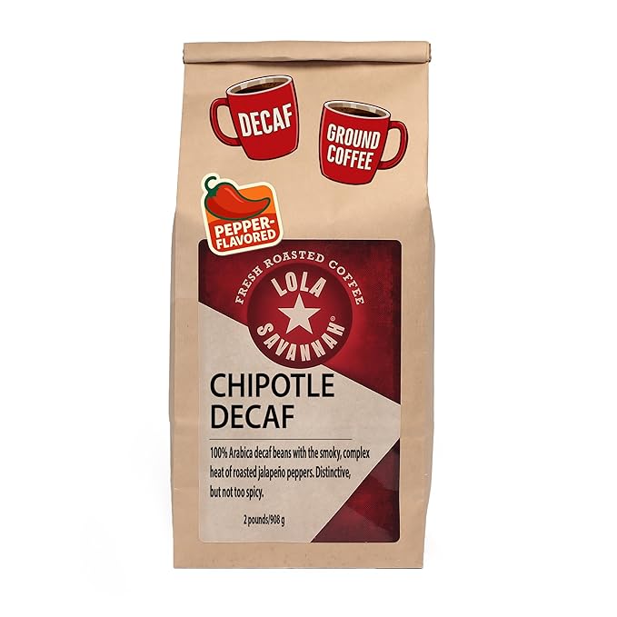 Lola Savannah Chipotle Ground Decaf Coffee 2lb (32 oz)