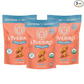 Lovebird Gluten Free Granola - Organic Protein Granola - 7 Real Ingredients - No Refined Sugar &amp Healthy Cinnamon Mix for High Protein Cereal Gut Health USDA Organic - Cinnamon 3 Pack