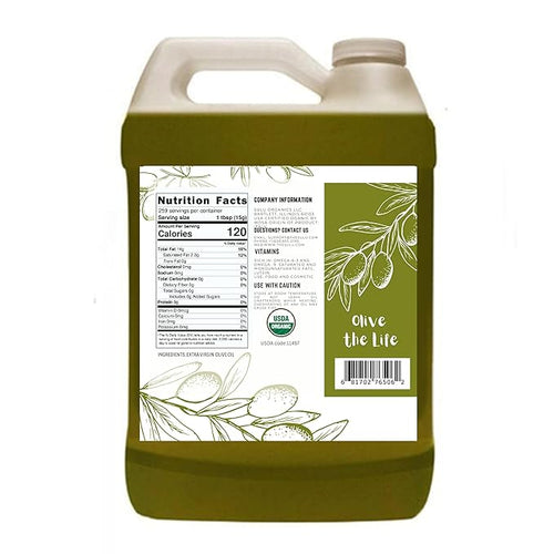 64 FL.OZ Organic Extra Virgin Olive Oil Cold Pressed