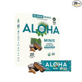 ALOHA Organic Plant Based Protein Bar MINIS | Almond Butter Cup | GLP-1 Friendly 20 Count 24g Bars | Vegan Low Sugar Gluten Free Low Carb Non-GMO No Stevia No Soy No Sugar Alcohols