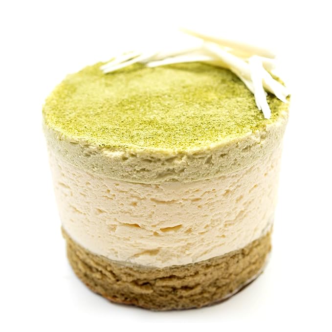 CrumbleCrate Matcha &amp White Chocolate Mousse Cake DIY Baking Kit for Adults | Gourmet Cake Making Set | Pre-Measured Ingredients &amp Baking Tools Included