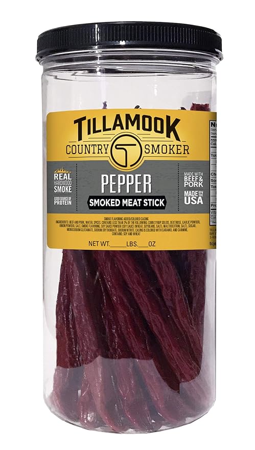 Tillamook Country Smoker Tillamook Real Hardwood Smoked Old Fashioned Silver Dollar Beef Jerky &amp Tillamook Real Hardwood Smoked Old Fashioned Silver Dollar Beef Jerky