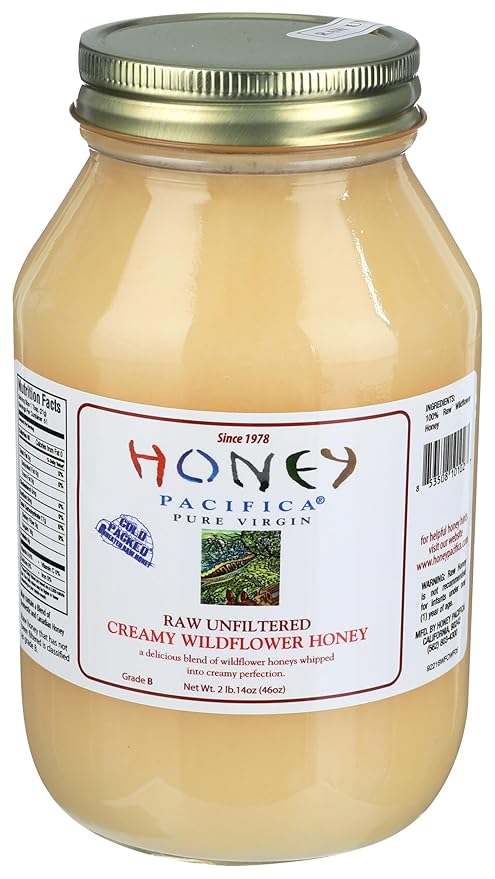 Honey Pacifica Honey Jar Creamy Wilflower 46 Ounce
