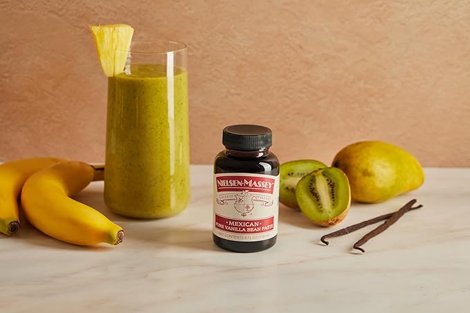 Nielsen-Massey Mexican Pure Vanilla Bean Paste for Baking and Cooking 4 Ounce Bottle