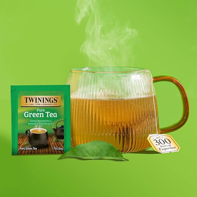 Twinings Tea Bag Sampler Variety with White Wooden Organizer (60 Count) 40 Different Flavours Gift for Tea Lovers: Women Men Mom Dad Family Friends Couples