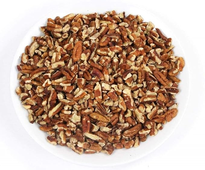 Shelled &amp Raw Chopped Georgia Pecans (2 Lbs) - Handpicked for Freshness &amp Quality - Bag of Southern Tastiness - Great for Baking &amp Cooking - Farm Fresh Nuts Brand