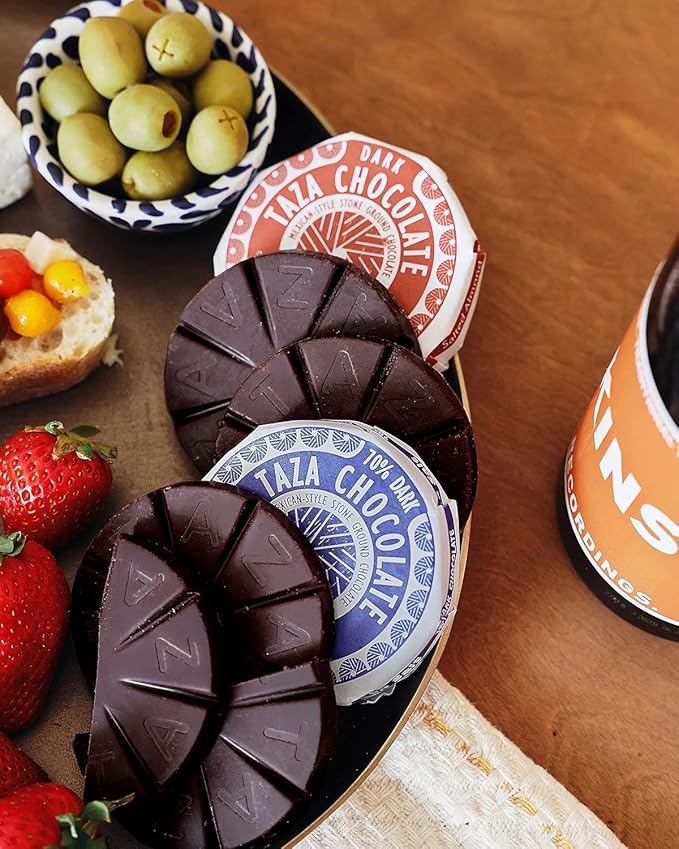 Taza Chocolate Organic Mexicano Disc 85% Dark Chocolate Super Dark 2.75 Ounce (12 Count) Vegan