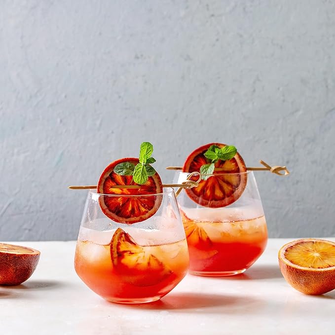 Drink Botanicals Ireland Dried Blood Orange Slices Wheels | 50+ Slices | 100% Natural | For Cocktail Garnishing Wreath Cakes Snacking Infusions Desserts | 5.29 oz 150 Grams | Recyclable PET Jar