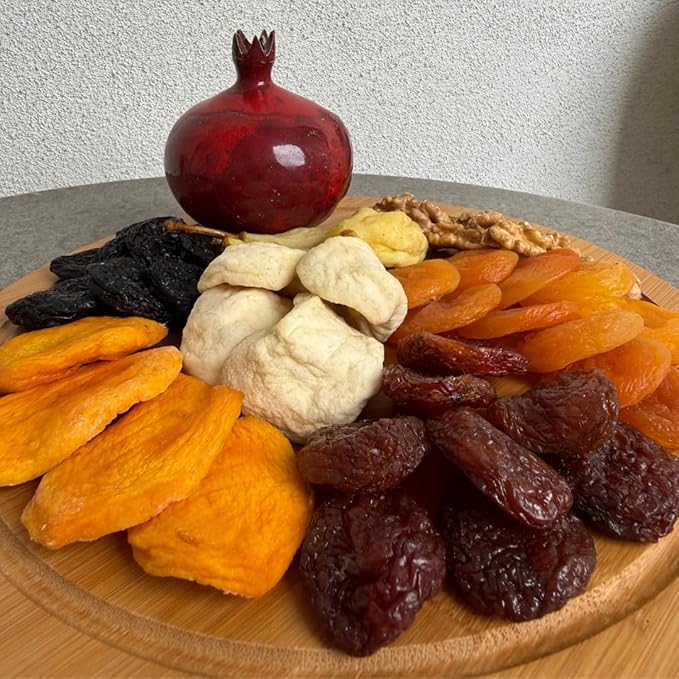 DRIED PEACHES (14.11oz) – Premium Sun-Dried Armenian Peaches | 100% Natural No Sugar Added | Healthy &amp Delicious Fruit Snack