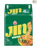 OTOKI Jin Ramen Veggie Korean Vegan Instant Ramen Plant-Based Vegetable Broth Savory &amp Umami Flavor Ready in 4 Minutes 4.23 oz (Pack of 8)