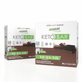 No Sugar Keto Bar Snack - Low Carb No Sugar Keto Snack Food with Keto Friendly Macros (24 x 1.41oz Bars Fudge Brownie)
