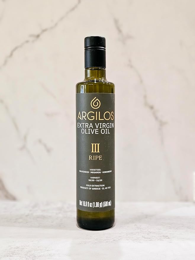 ARGILOS III RIPE Greek Extra Virgin Olive Oil (500ml)