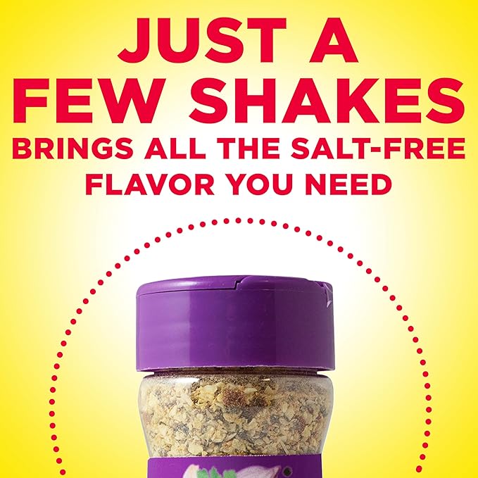 Dash Salt-Free Seasoning Blend Onion &amp Herb 2.5 Ounce (Pack of 8)