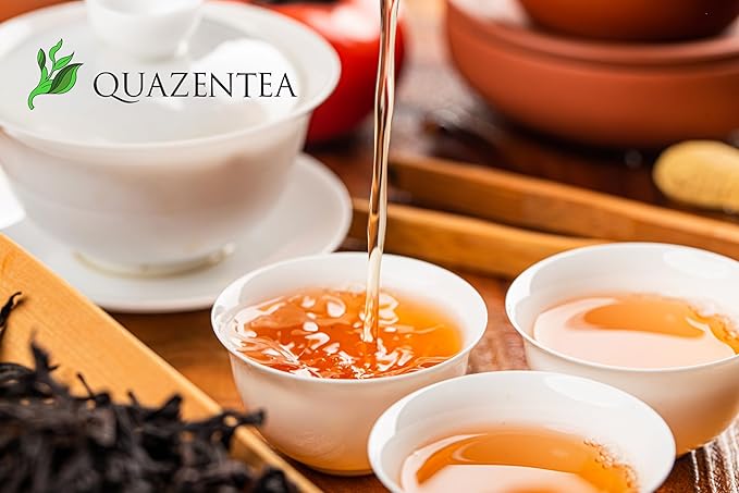 QuaZenTea Milk Oolong Loose Leaf Tea – Premium Hand-picked Jin Xuan Oolong Leaves from Vietnam Naturally Milky Aroma 3.53oz (100g)