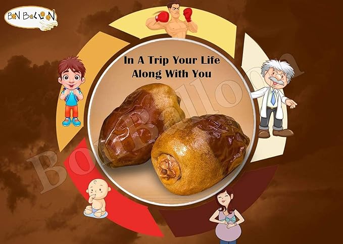 100% Natural Egyptian Semi Dry Unpressed Medium Sized Dates With Pits With Very Sweet Taste Halal Packed And Protected In Cartoon Box Tamar Tamr Tamaar Ramadan Halal تمر حلال ( 1 Pack / 700 gm ) Premi