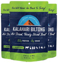 Lime Chili Kalahari Biltong Air-Dried Thinly Sliced Beef 2oz (Pack of 3) Sugar Free Gluten Free Keto &amp Paleo High Protein Snack