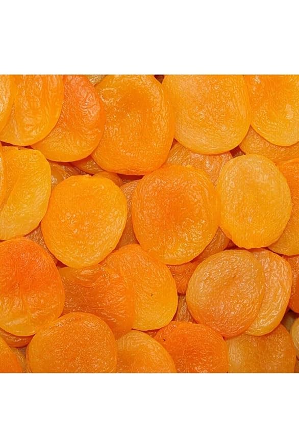 Organic Malatya Jumbo Yellow Dried Apricots - Premium Large Size Turkish Apricots 2.2 lbs (1 kg)
