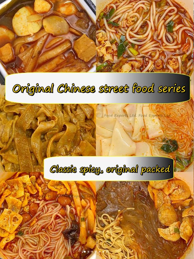 Moxiaoxian Asian Hotpot 3 Boxes Self Heating Hot Pot no Electric Spicy Ramen noodle (Spicy Veggie box of 3)