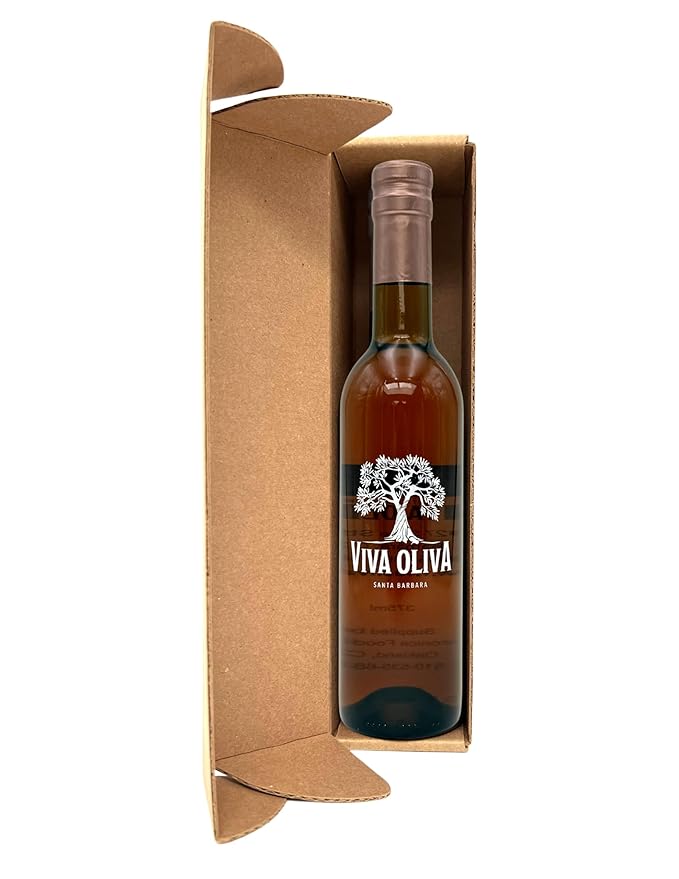 Viva Oliva Strawberry Kiwi Rosé Balsamic Vinegar - 375ml (12.7oz) - Premium Quality - 100% Natural - Barrel Aged Gourmet Balsamic from Modena Italy