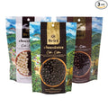 Cafe Britt® Chocolates – Gourmet Chocolate-covered Arabica Coffee Beans (Dark Milk and White Chocolate) (3 Pack) (6 oz) Gluten Free No Artificial Ingredients No Trans Fat Costa Rican Product