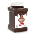 Dependable Food Chocolate Sprinkles - 2 Lb. Bulk Container - Gluten-Free Kosher Brown Jimmies for Cake Decorating Cupcakes &amp More - Resealable Jar