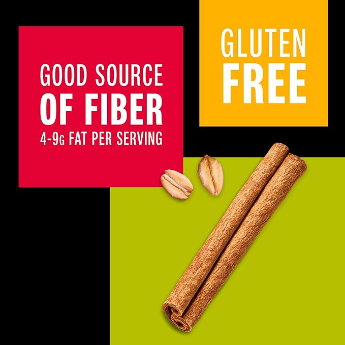 KIND Healthy Grains Granola Cinnamon Oat Clusters with Flax Seeds Healthy Snacks Gluten Free 100% Whole Grains 5g Protein 11oz 6 Count
