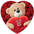 Elmer Chocolate Heart Shaped Box - 12 oz - 30 Pieces - Perfect for Valentine's Day and Giving to that Special Someone